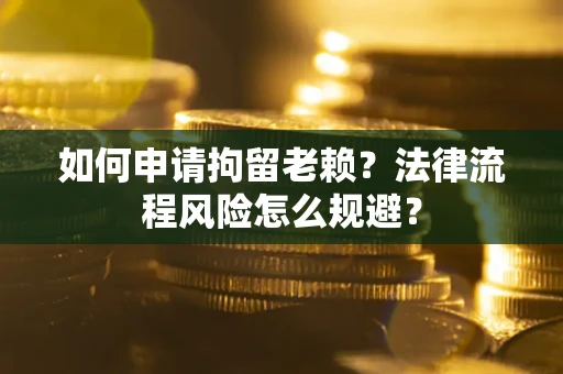 北京如何申请拘留老赖？法律流程风险怎么规避？