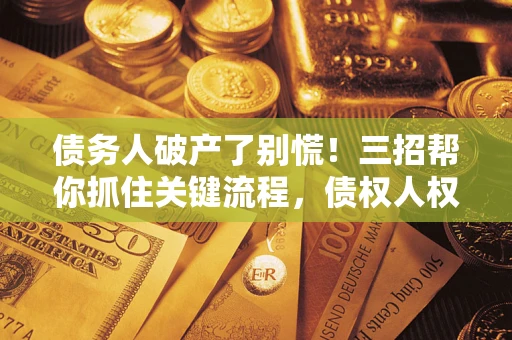 北京债务人破产了别慌！三招帮你抓住关键流程，债权人权益不再缩水