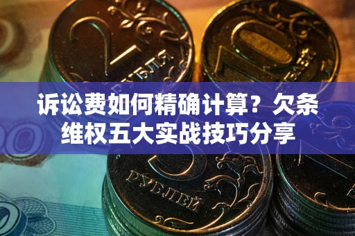 北京诉讼费如何精确计算？欠条维权五大实战技巧分享
